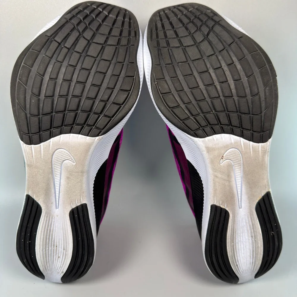 Nike Zoom Fly 4 Womens 8 Running Shoe Hyper Violet Purple White Trainer Sneaker